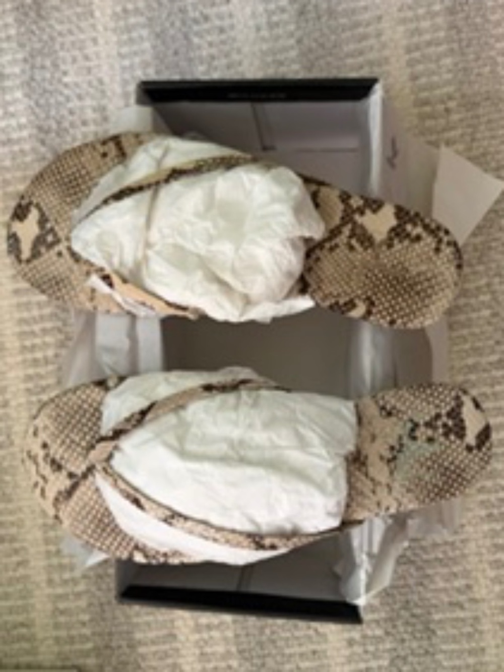 J. Litvack Kauai sandal, size 37 animal print